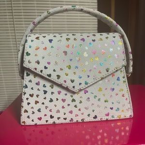 Anima Iris Rainbow Heart ZaZa purse